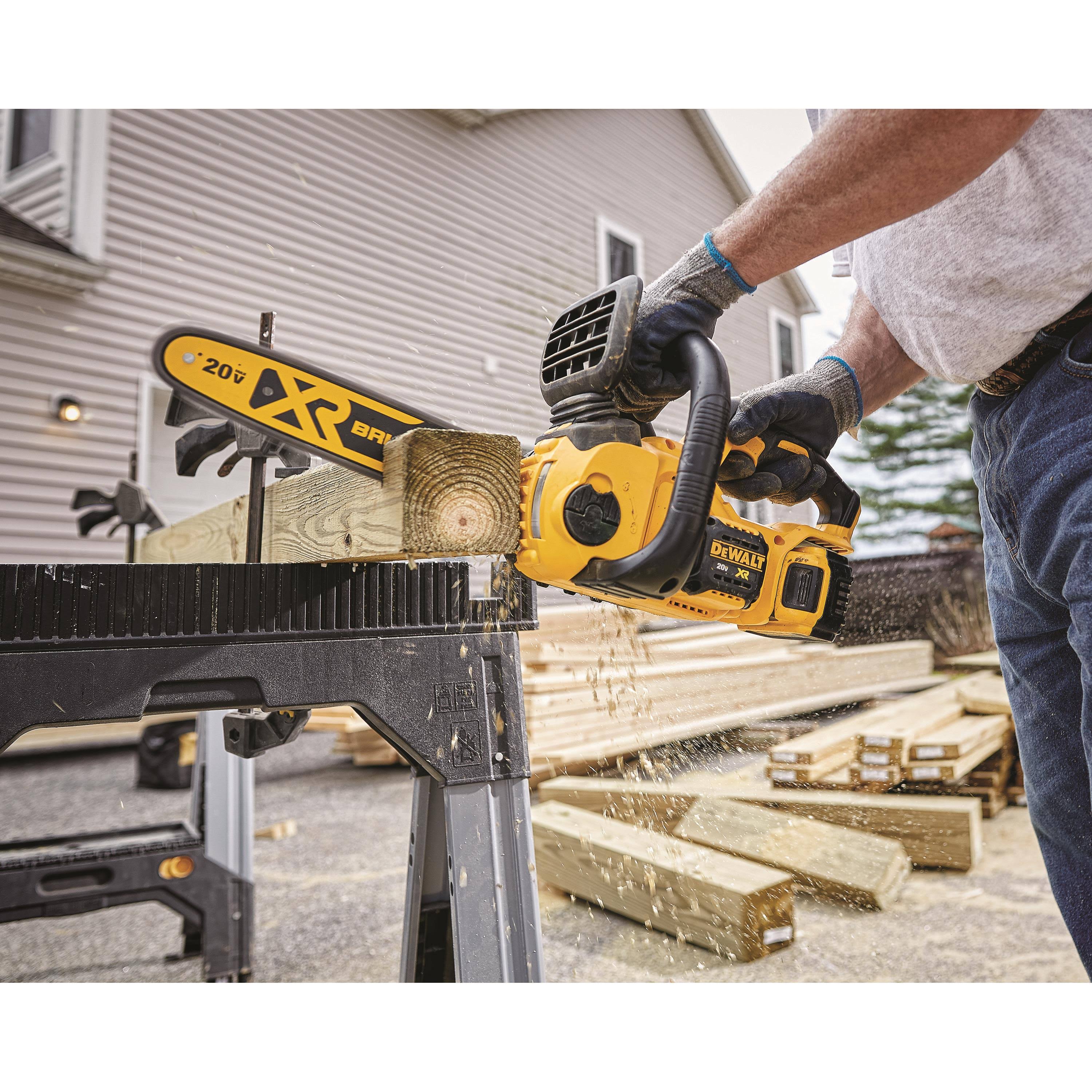 20-Volt Max Xr Compact 12-Inch Cordless Chainsaw, Tool Only