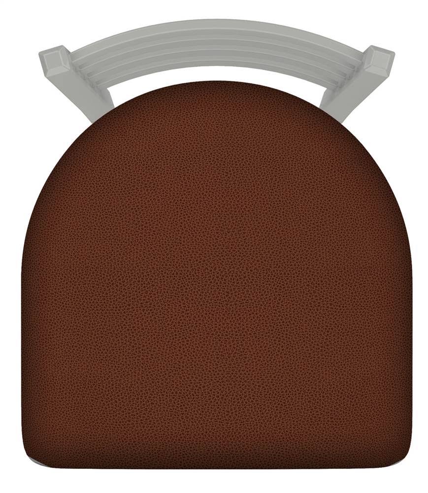 Holland Bar Stool 410 Jackie 36x22 Swivel Bar Stool with Anodized Nickel Finish and Rein Adobe Seat