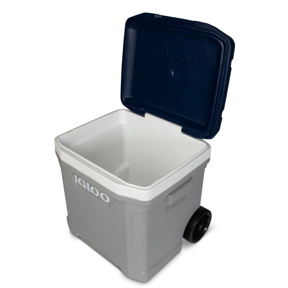 Maxcold Latitude 62 Roller Cooler Ash Grey/Aegean Sea 62qt