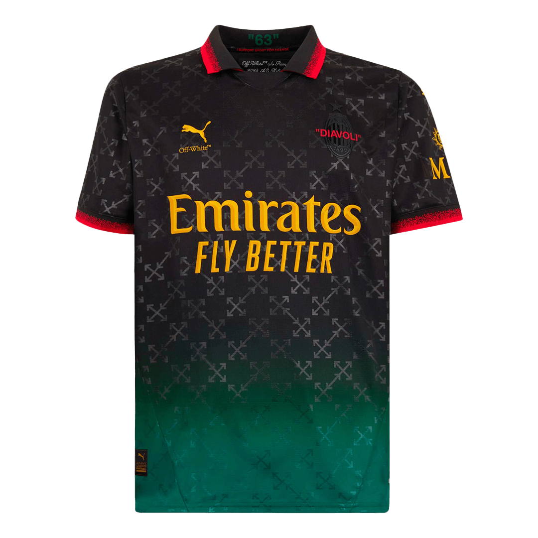 THEO #19 AC Milan Fourth Away Soccer Jersey