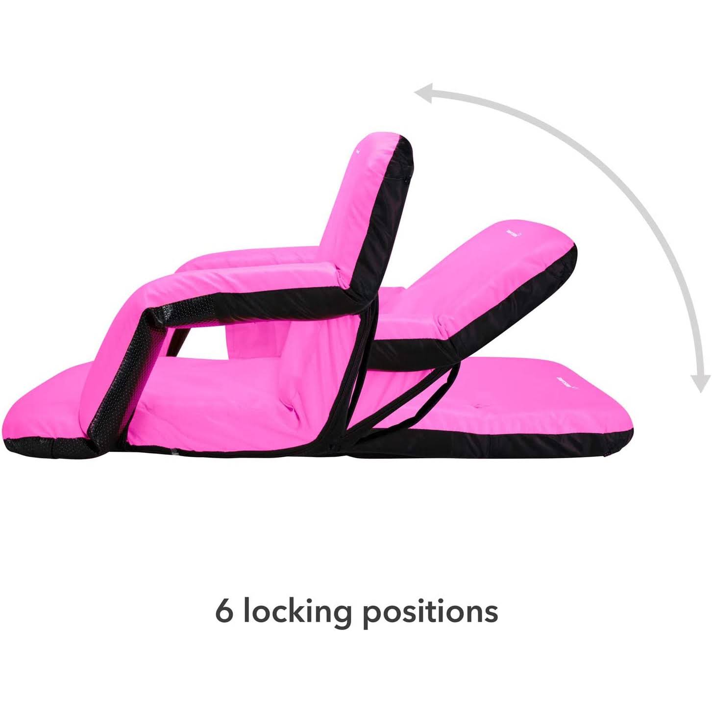 Driftsun Folding Stadium Seat, Reclining Bleacher Chair