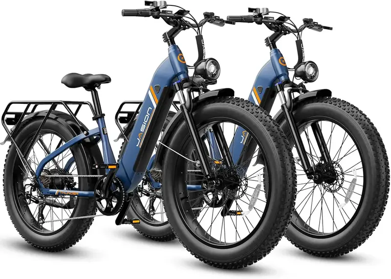Thunder 1500W Electric Fat-Tire Bike – 30+ MPH Top Speed, 80-Mile Range, Hydraulic Disc Brakes
