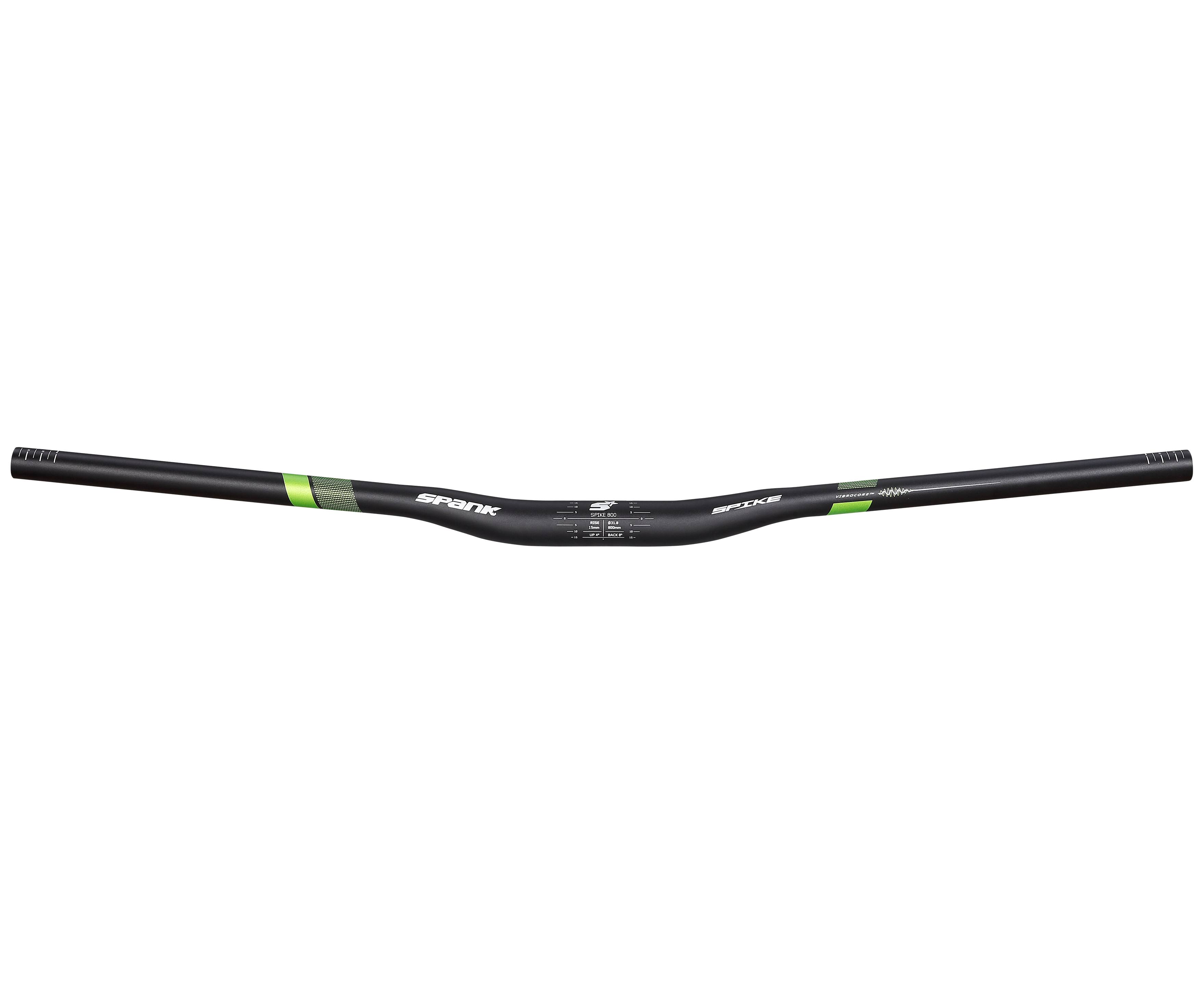 Spank Spike 800 Vibrocore Bar - Black/Green