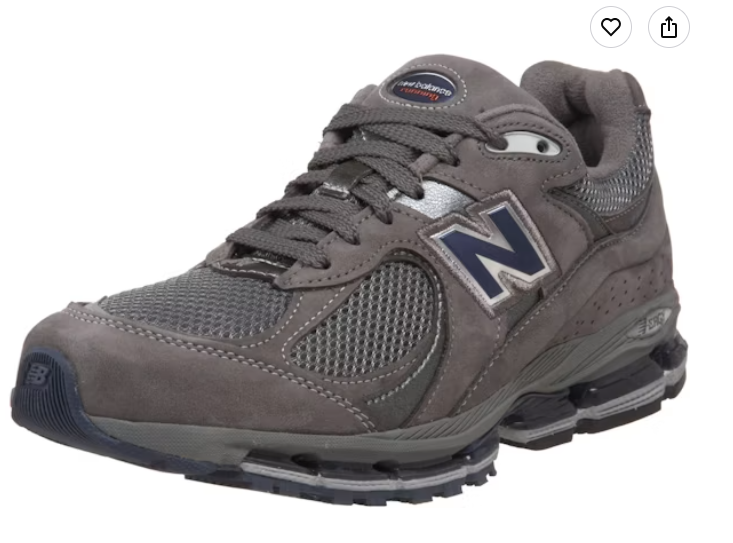 New Balance 2002 Grey Navy MR2002CU Casual Running Shoes