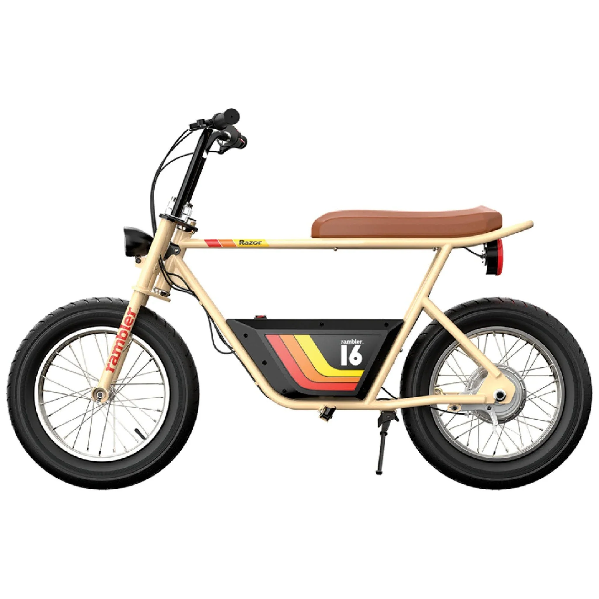 Razor Rambler 16 Electric Bike - Tan