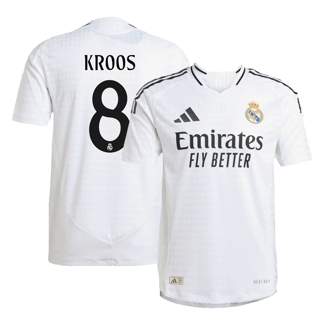 KROOS #8 Real Madrid Home Player Version Jersey