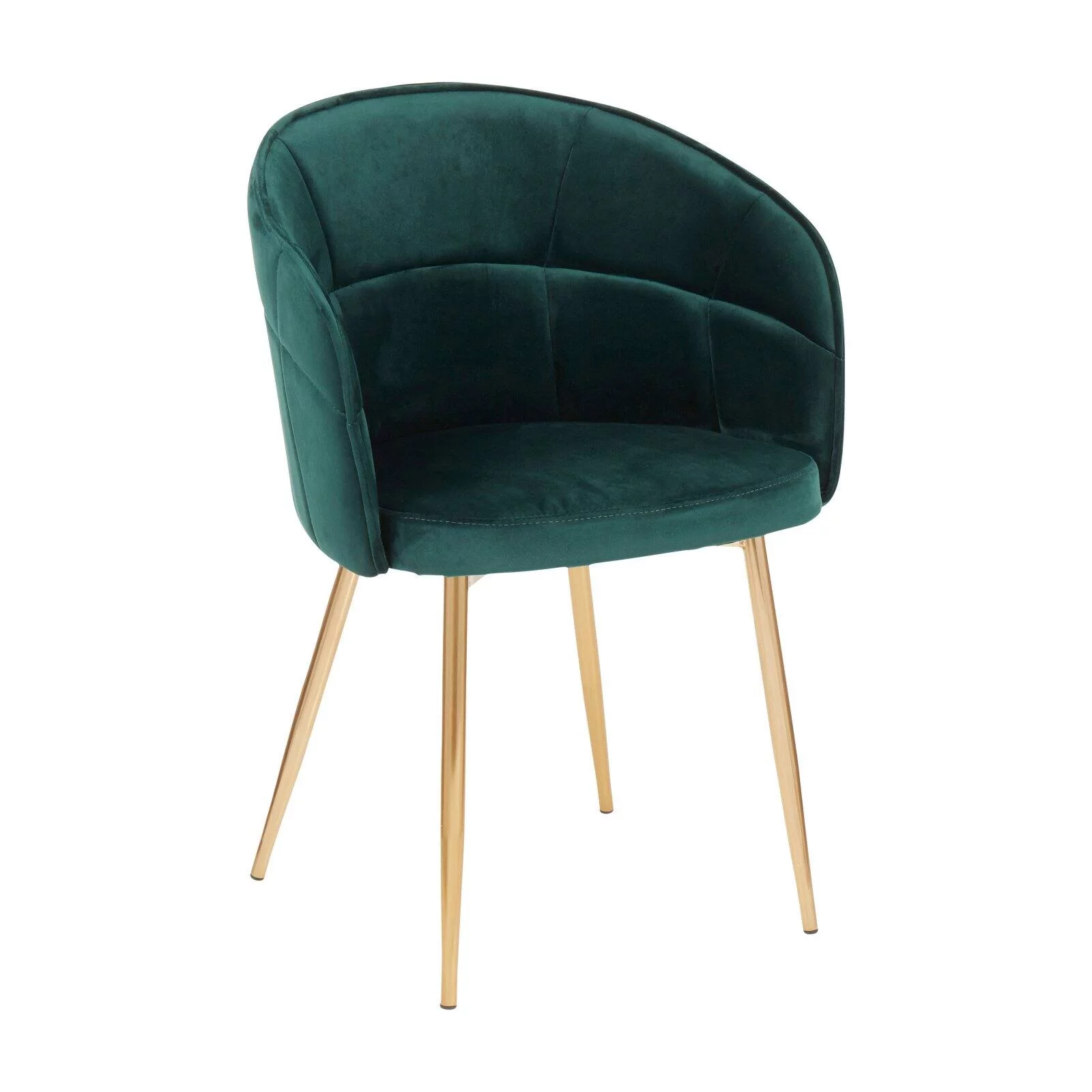 LumiSource Lindsey Contemporary Barrel Dining Chair