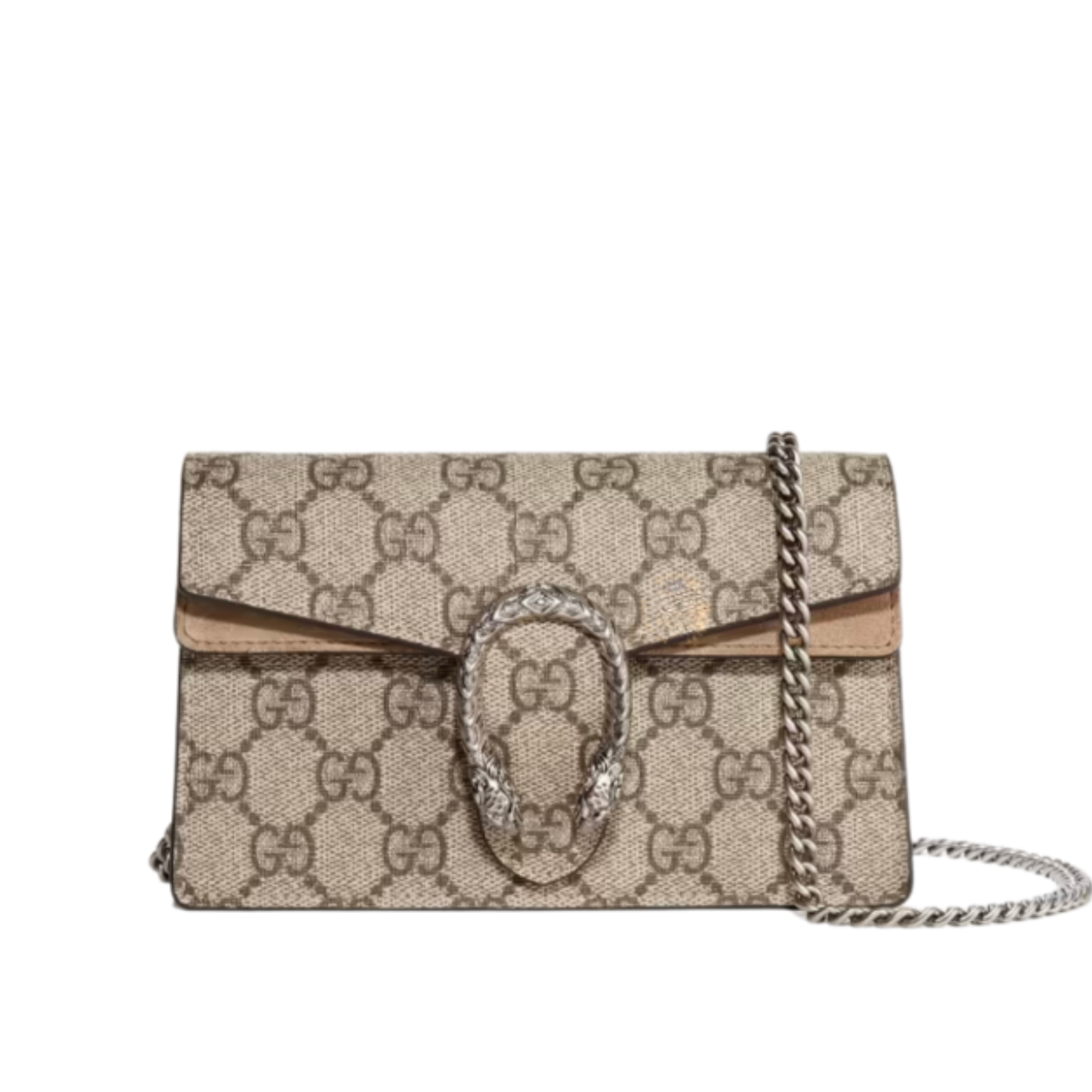 Gucci Dionysus Bag GG Coated Canvas Super Mini 16.5cm/6.5in