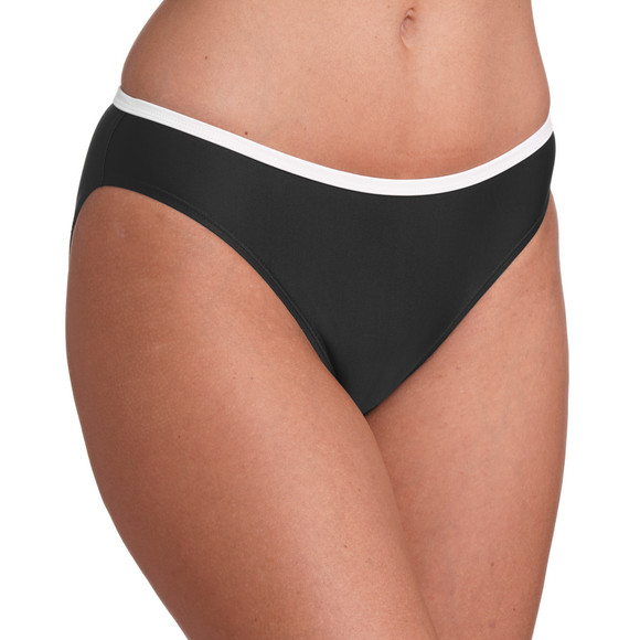 Gina Benotti Damen Bikinislip mit Kontrastpaspel