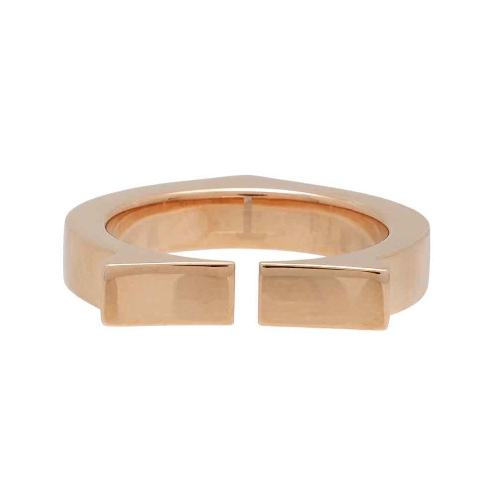 Cartier C Flat Ring 18K Rose Gold B4051800
