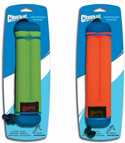 Chuckit! Amphibious Floating Bumper Dog Toy, Medium, Assorted Colors