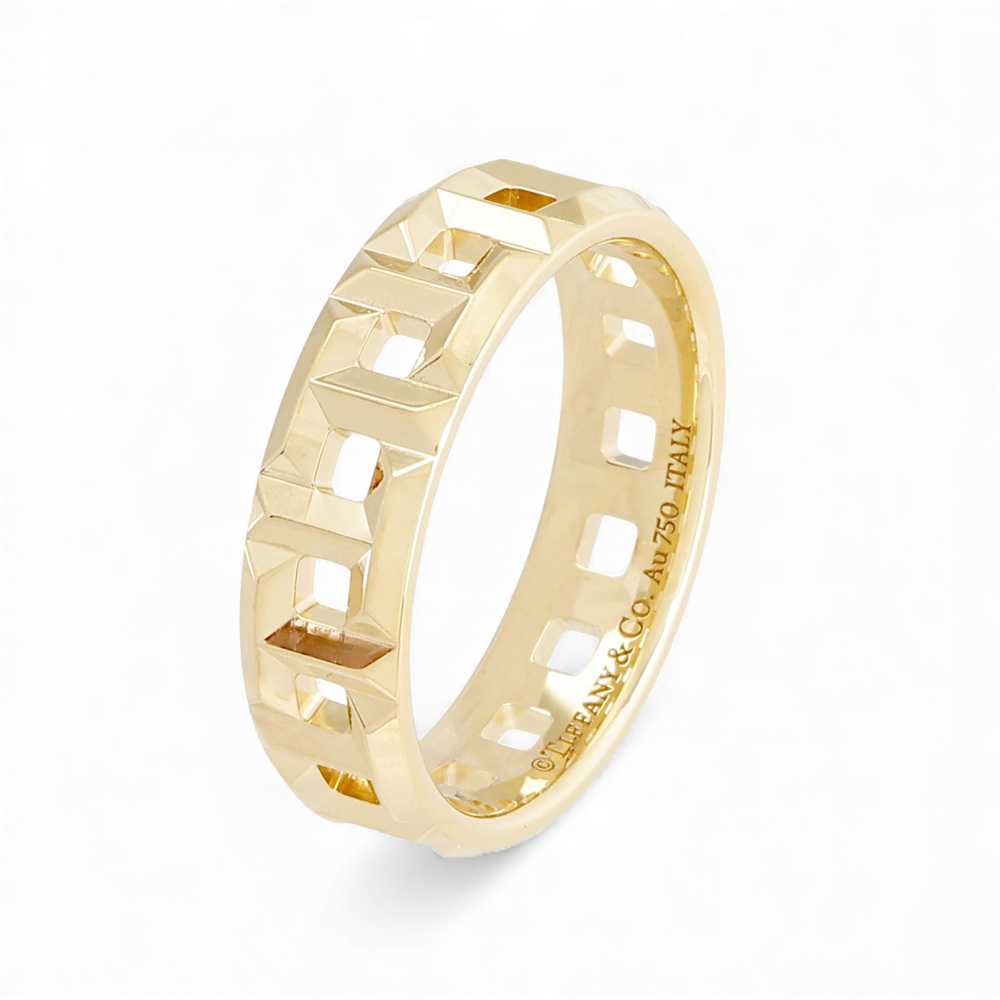 Tiffany & Co. Tiffany T True Ring 18K Yellow Gold 62508795