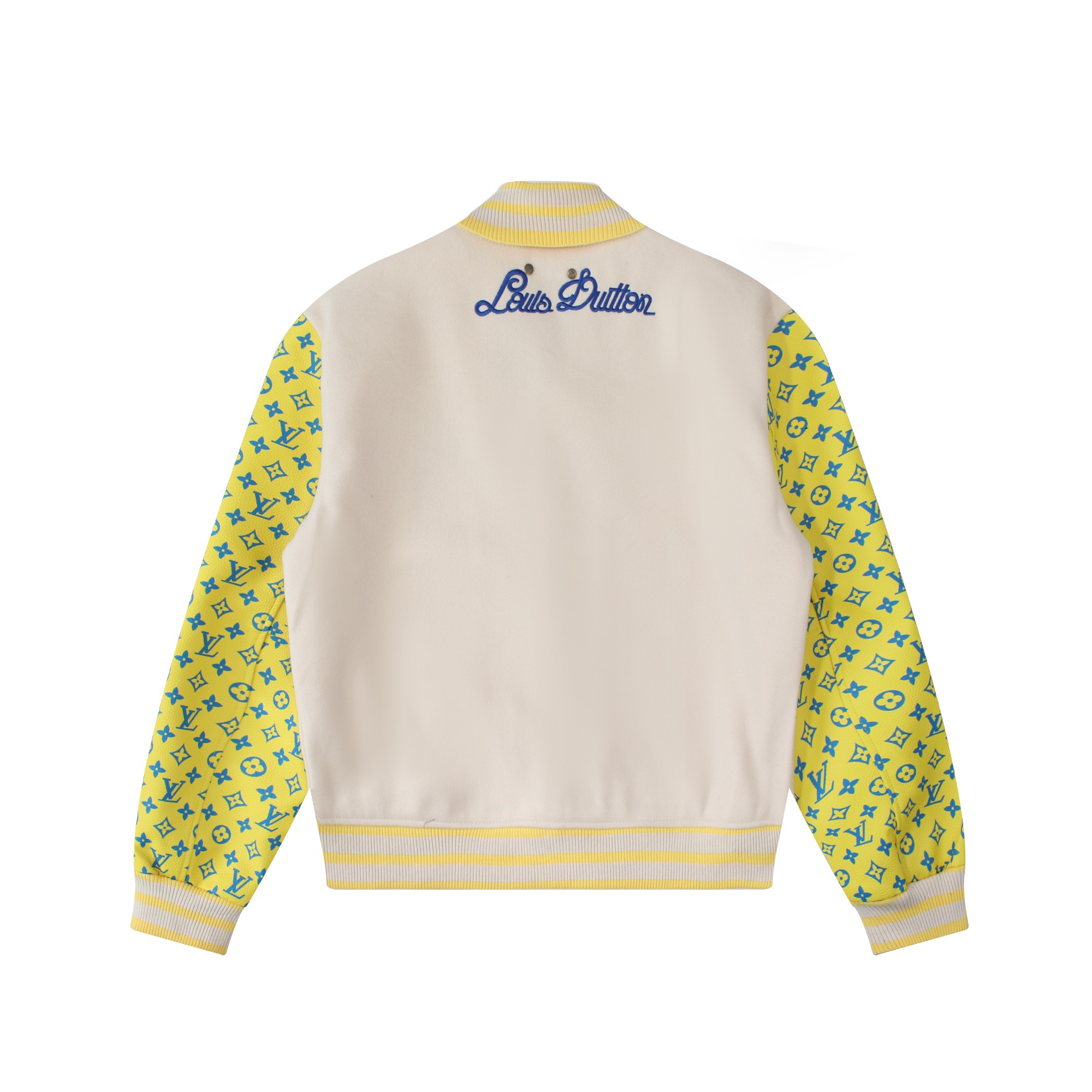 LV Color contrast Logo printed baseball uniform - cnluxepick