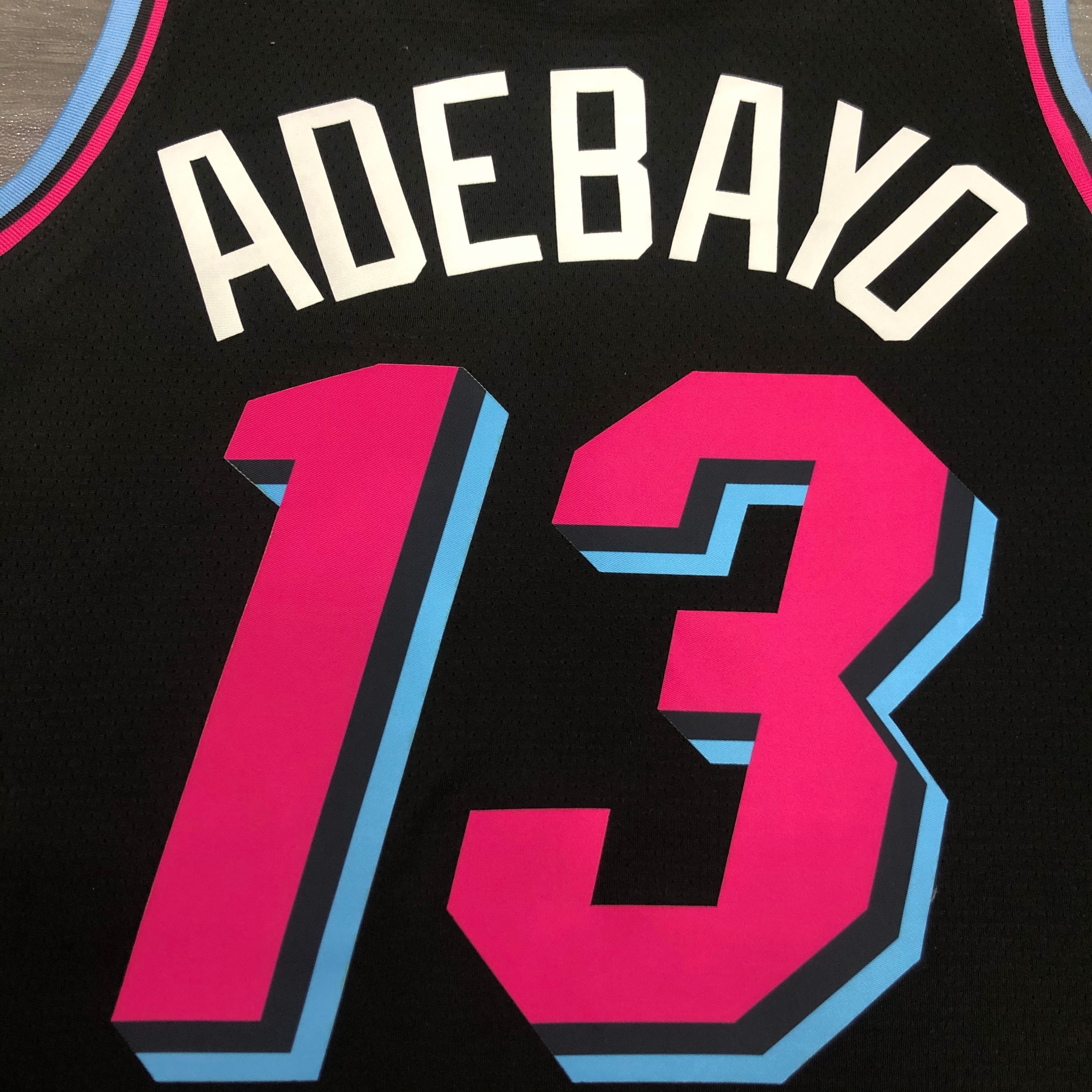 Miami Heat Black Jersey No.13