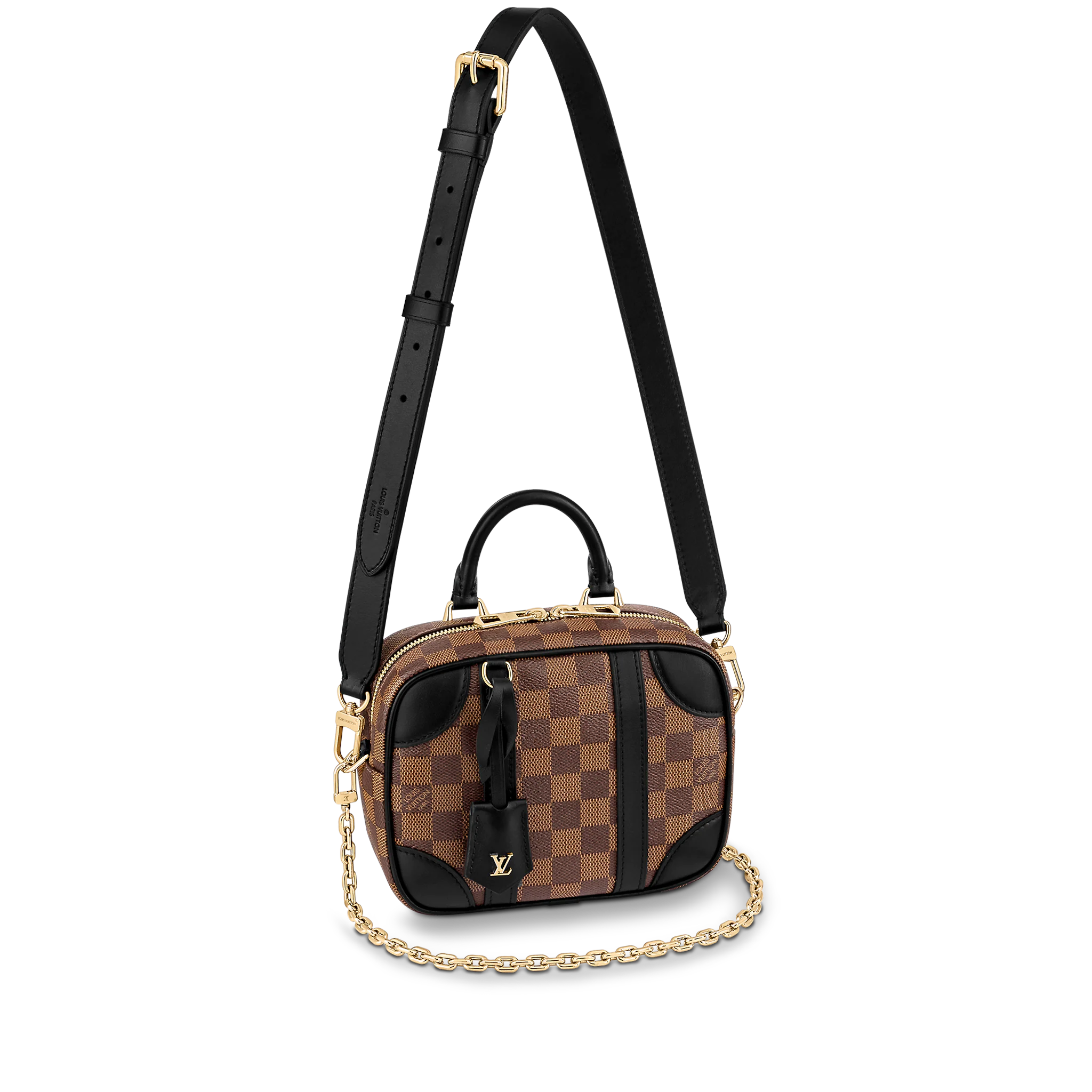 Louis Vuitton Valisette Souple Bb 19Cm Black
