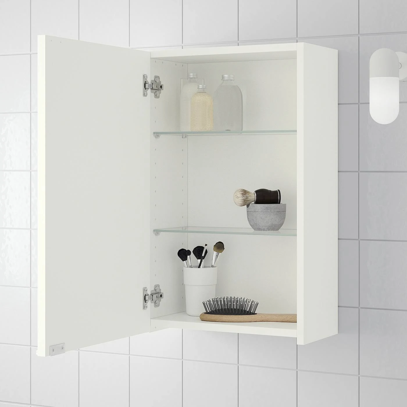 IKEA - LILLÅNGEN Wall Cabinet, White, 15 3/4x8 1/4x25 1/4 40240791