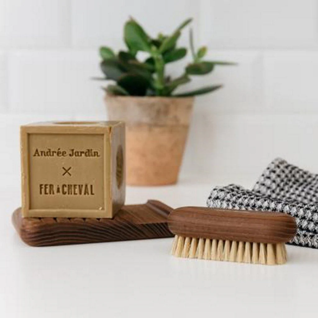 Soap Dish + Nailbrush Gift Set