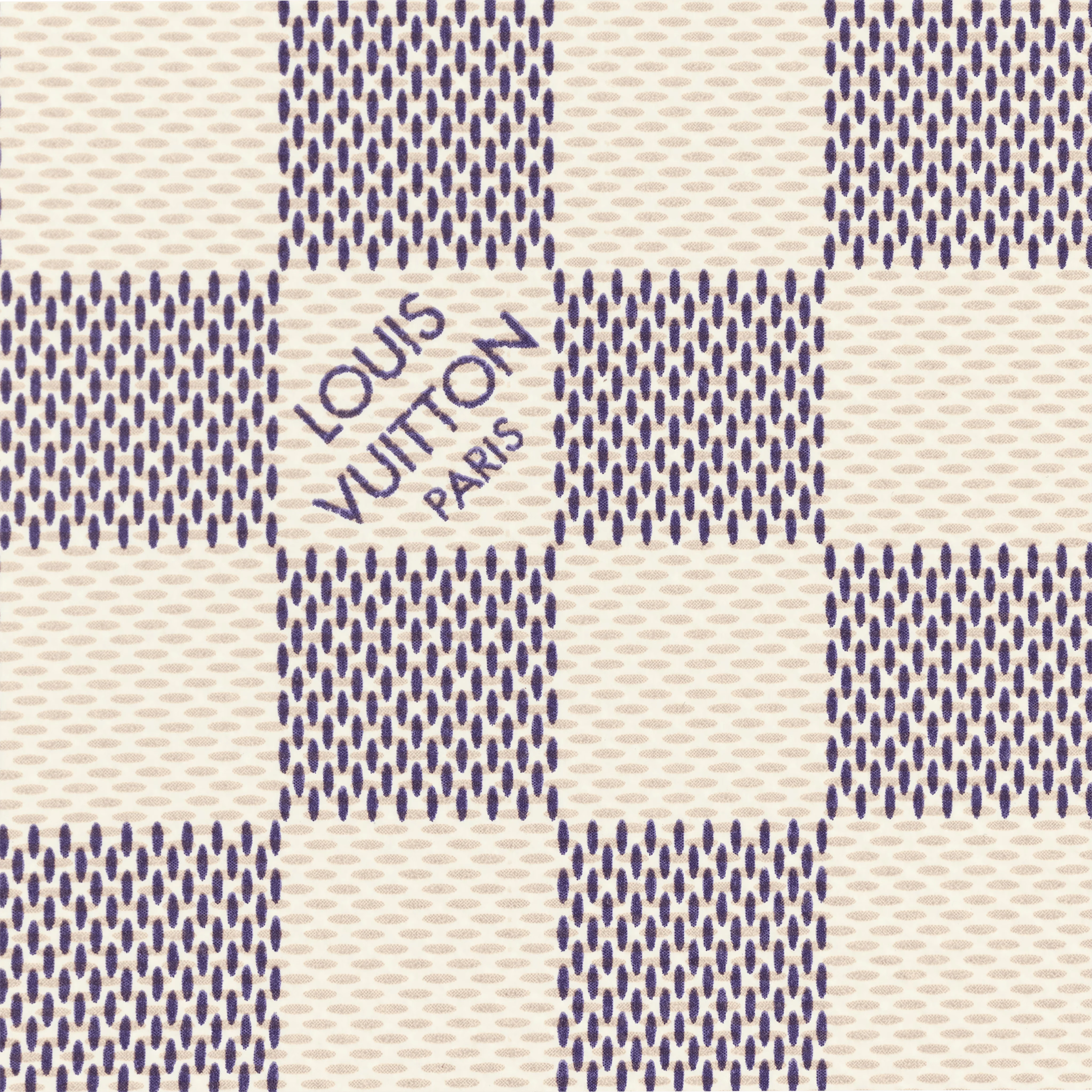 Louis Vuitton Damier Azur Canvas Neverfull MM Tote Bag – Beige