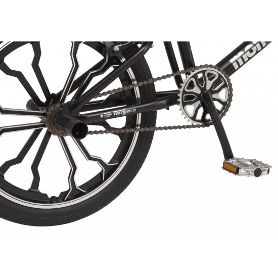 Rebel kids bike, 20-inch mag wheels, ages 7 – 13, black