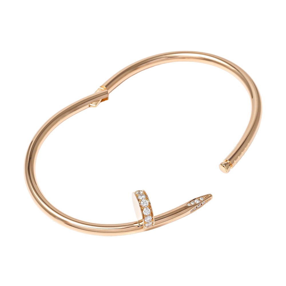 Cartier Juste un Clou Bracelet 18K Rose Gold Diamond B6039000