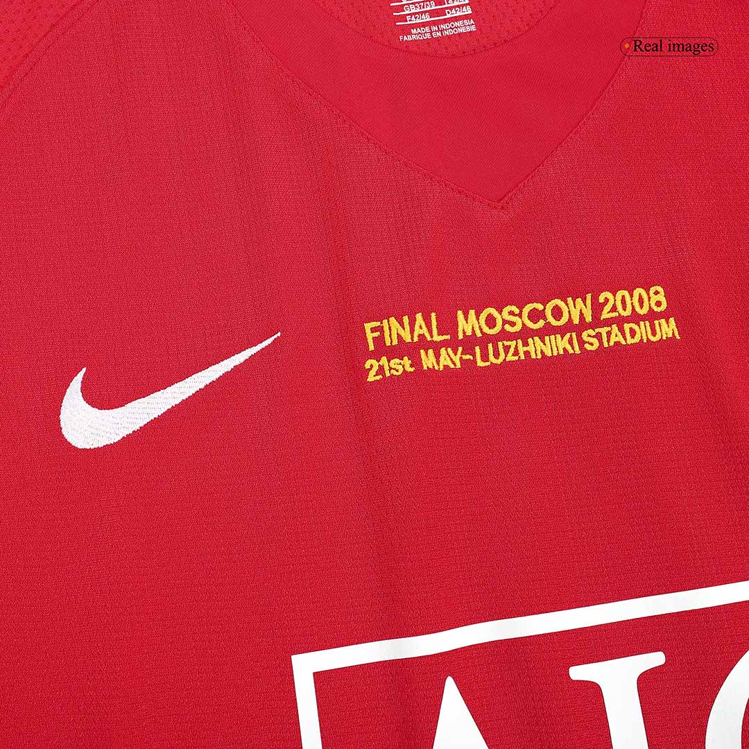Retro Soccer Jersey ROONEY #10 Manchester United Home 2007/08 - UCL Final
