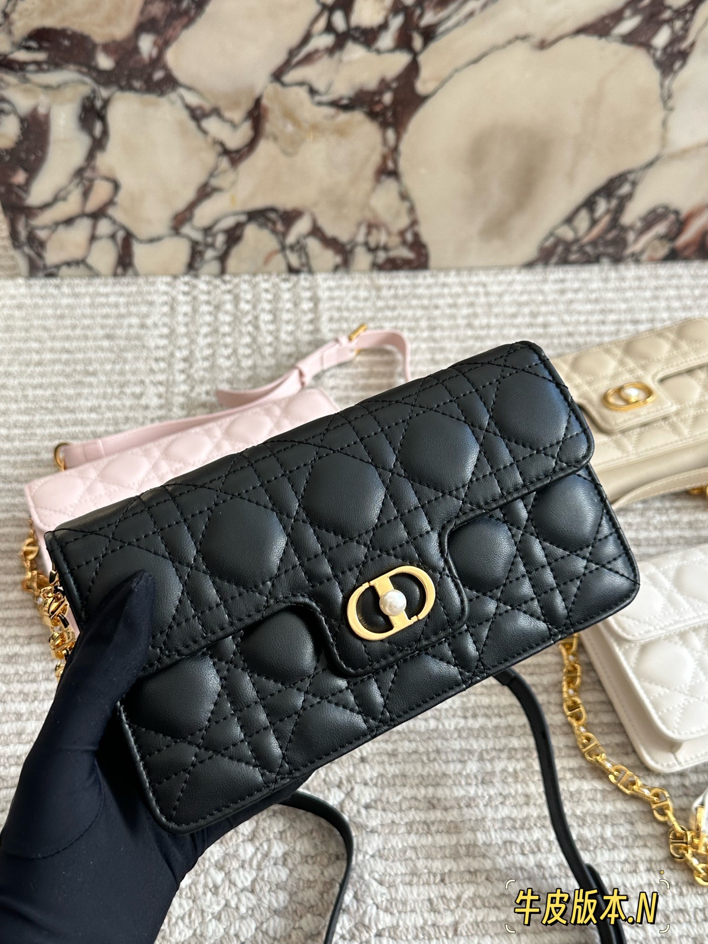 Dior Caro Chain Bag - cnluxepick