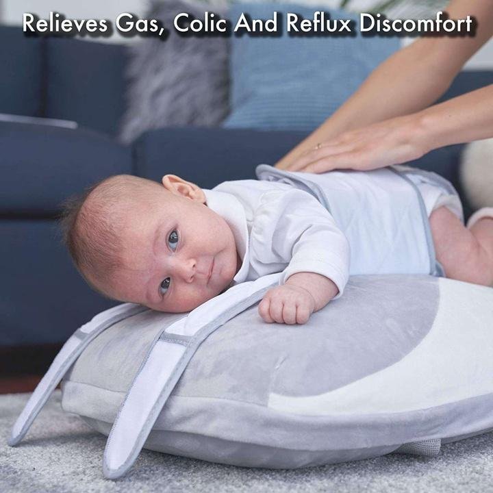 babocush-Newborn Comfort Cushion with Gentle Vibration and Heartbeat Sound, Helps Prevent Colic, Relieves Gas and Reflux, Provides Essential Tummy Time