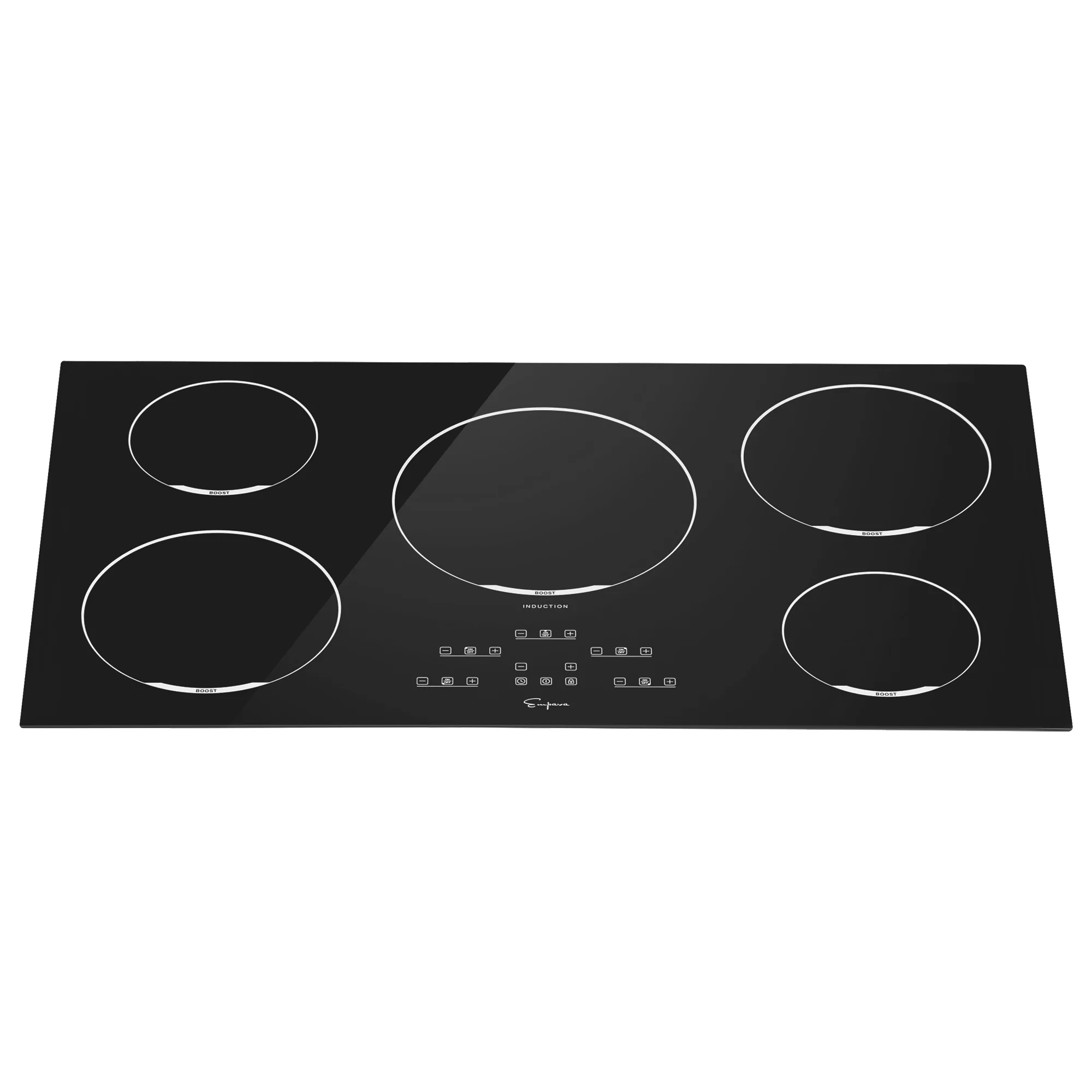 Empava 36 Inch 5 Elements Black Induction Cooktop 36EC01