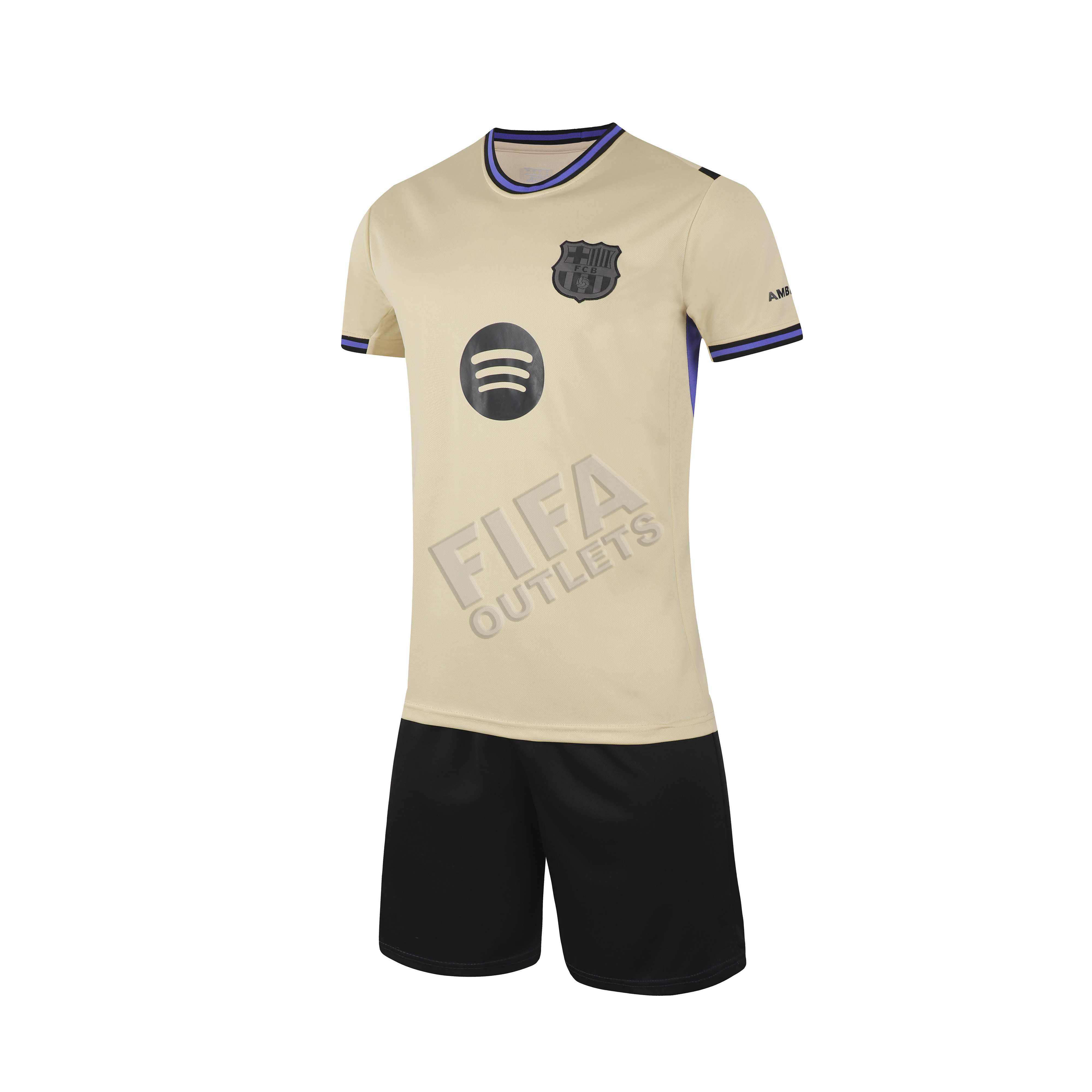 Barcelona Away Stadium Jersey Set 2025-26