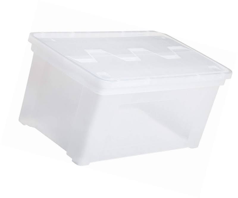 Iris USA, Inc. 587750 File Box, Clear