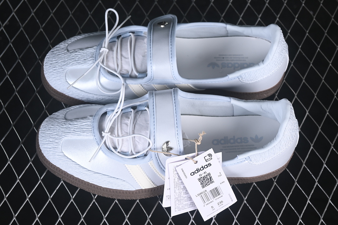 Adidas Samba Jane Lazy Person'S Life Shoes Light Blue/Blue LB8628