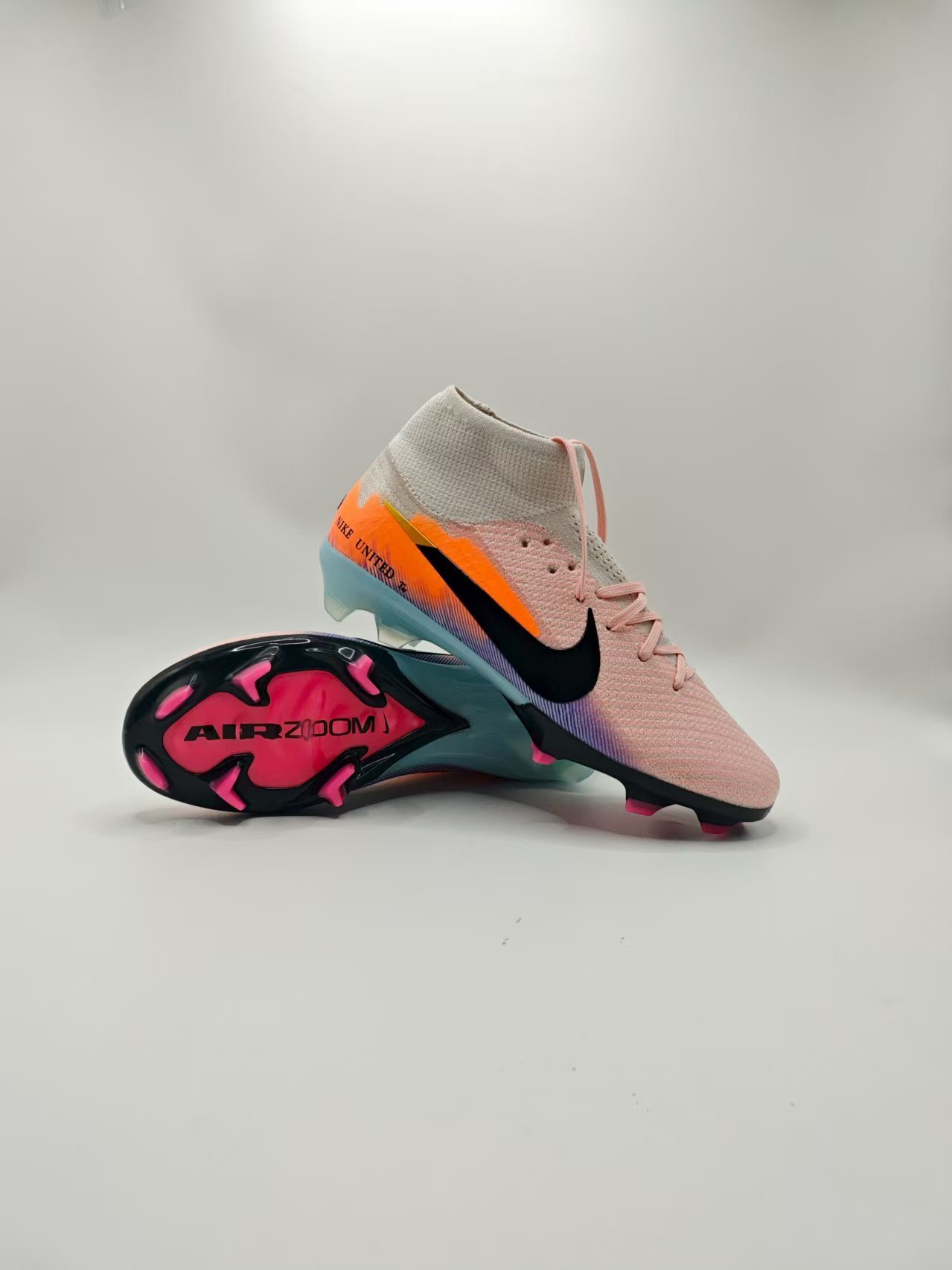 Nike Mercurial Superfly 16 Built-in Bonded Pack Set Full Air Cushion Waterproof Knit FG Soccer Cleats