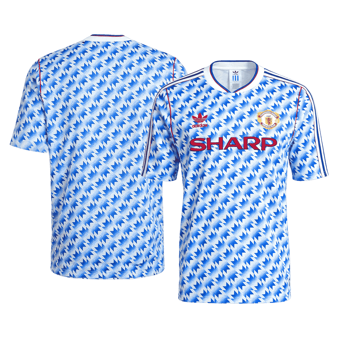 Retro Soccer Jersey Manchester United Away 1990/92