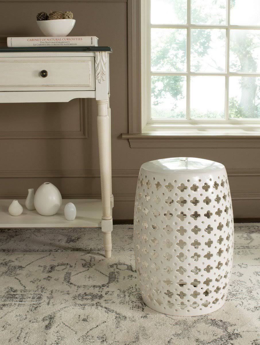 Safavieh Lacey Garden Stool - Gold