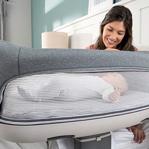 Chicco Close to You 3-in-1 Bedside Bassinet - Heather Grey | Grey