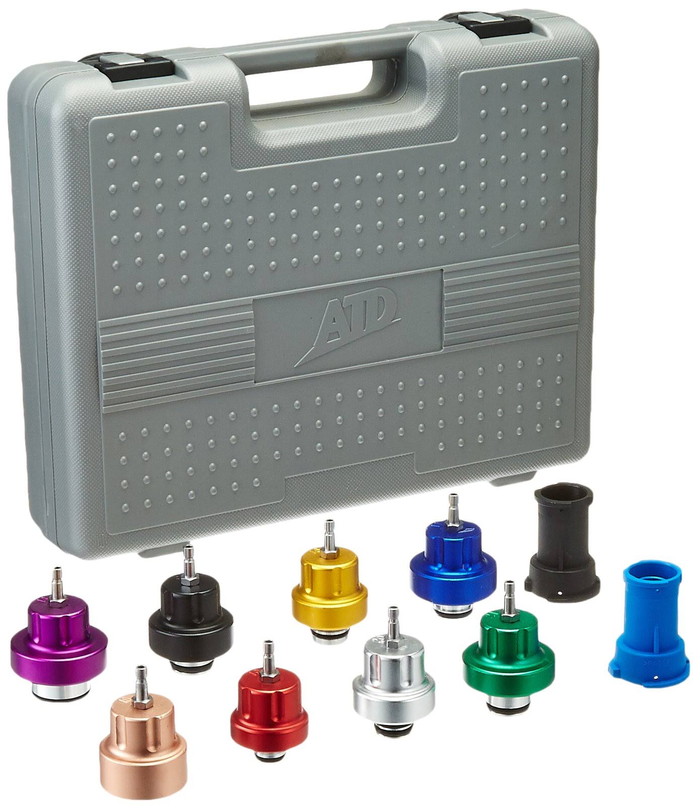 ATD Tools 3305 - 10 Piece Radiator Pressure Tester Update Kit