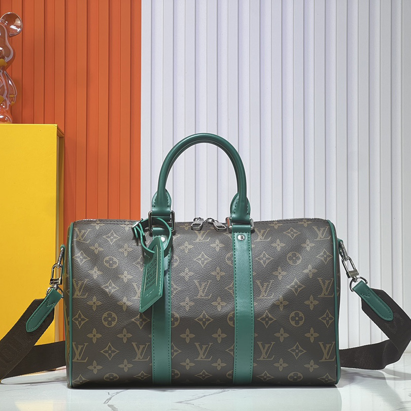 LV Keepall Bandoulière 35 Monogram Eclipse bag - cnluxepick