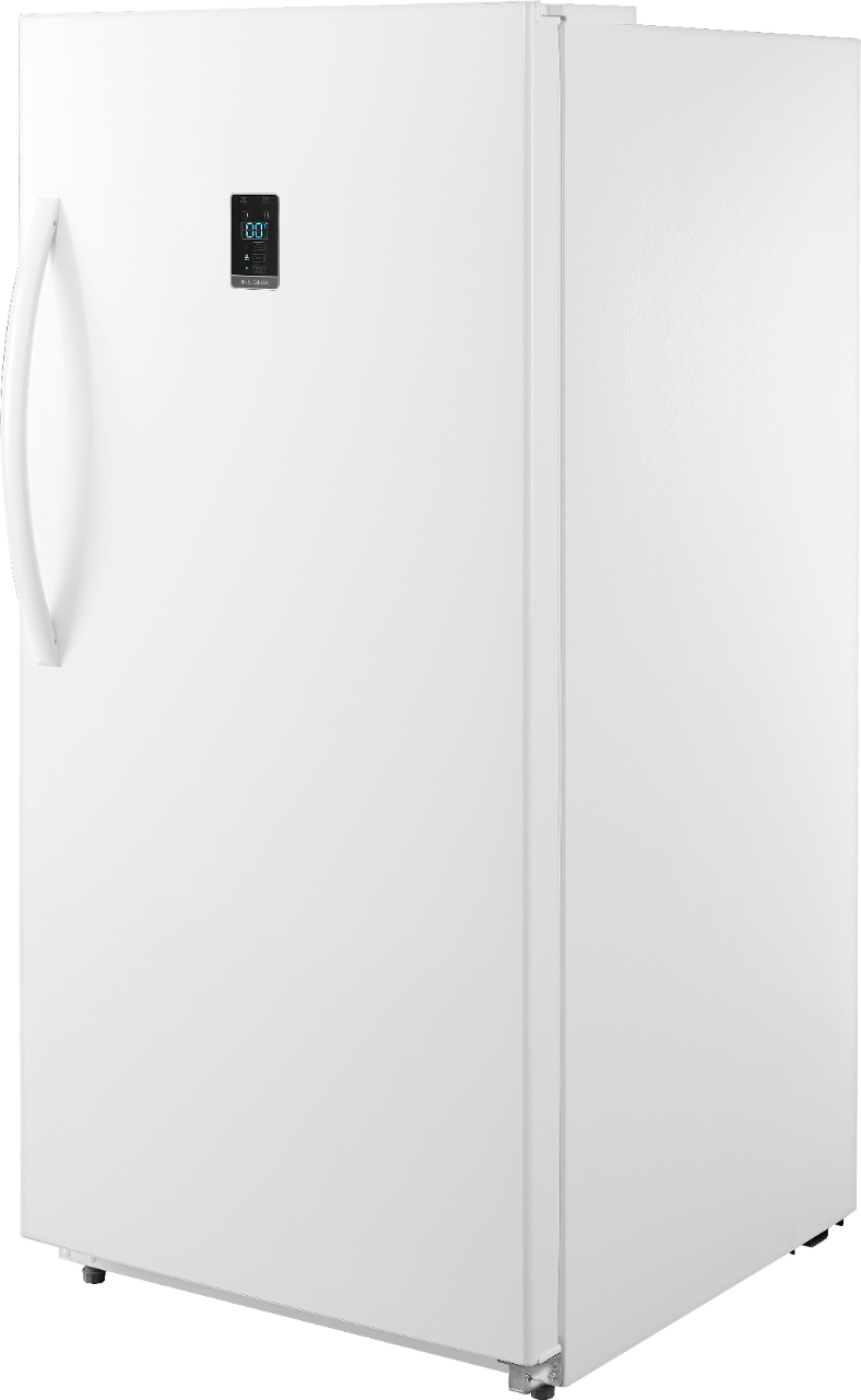 Insignia™ - 13.8 Cu. Ft. Garage Ready Convertible Upright Freezer with ENERGY STAR Certification - White
