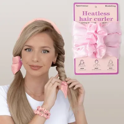 Curling Rod Headband Lazy Curler Set
