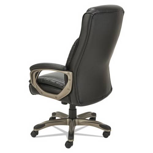 HON Prominent Leather Task Chair Computer Chair Mesh High-Back, Black