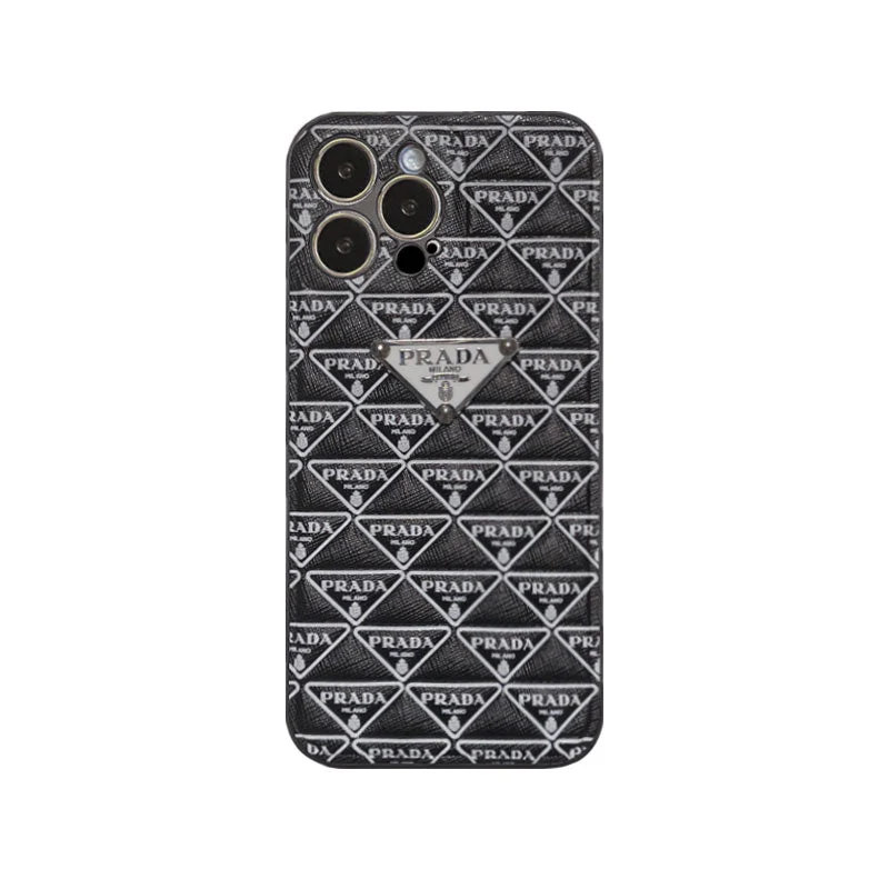 PRADA IPHONE CASE PUFFER CASE BLACK