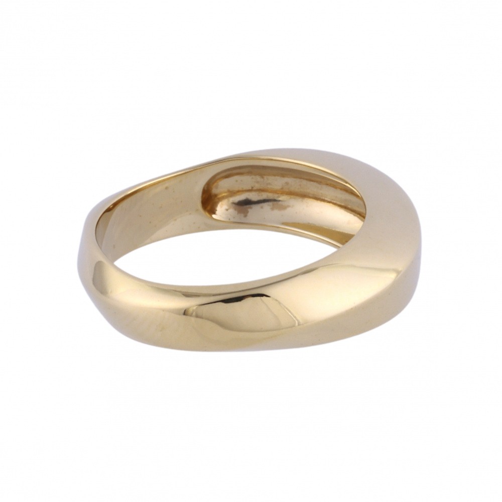 Tiffany & Co. Tiffany Knife Edge K18YG Yellow Gold Ring