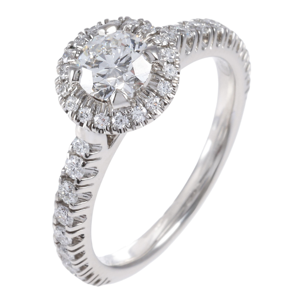 Cartier Destiny Solitaire Diamond Ring Platinum N4245600