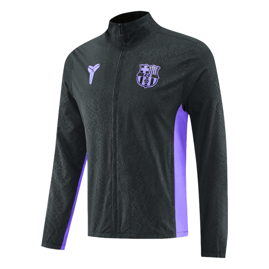 Barcelona Windbreaker Jacket 2025/26 - Black