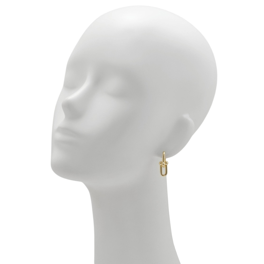 Tiffany & Co. Hardware Link Earrings 18K Yellow Gold 73584531