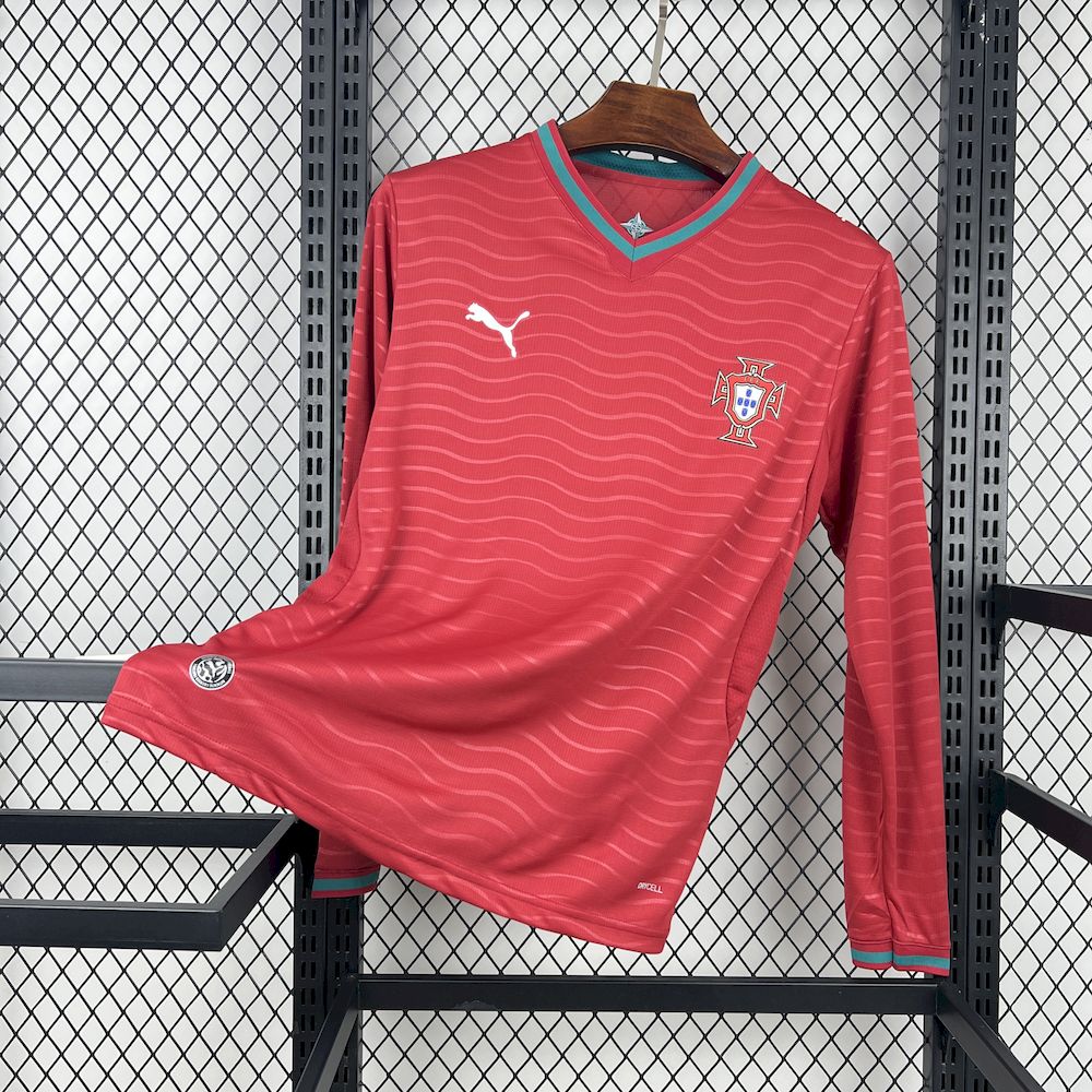 Portugal maillot foot 2026 2027 Manches Longues Coupe Du Monde€38.99