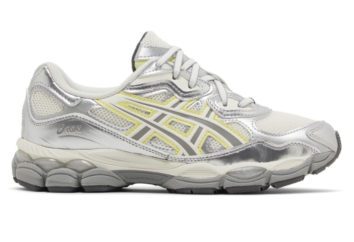 emmi x ASICS Gel NYC Silver Huddle Yellow 1202A498-100