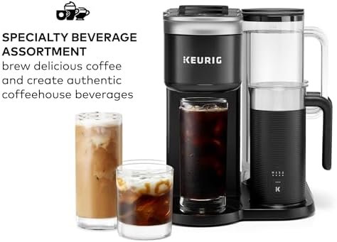 SMART Single Serve K-Cup Pod Coffee Maker, Black