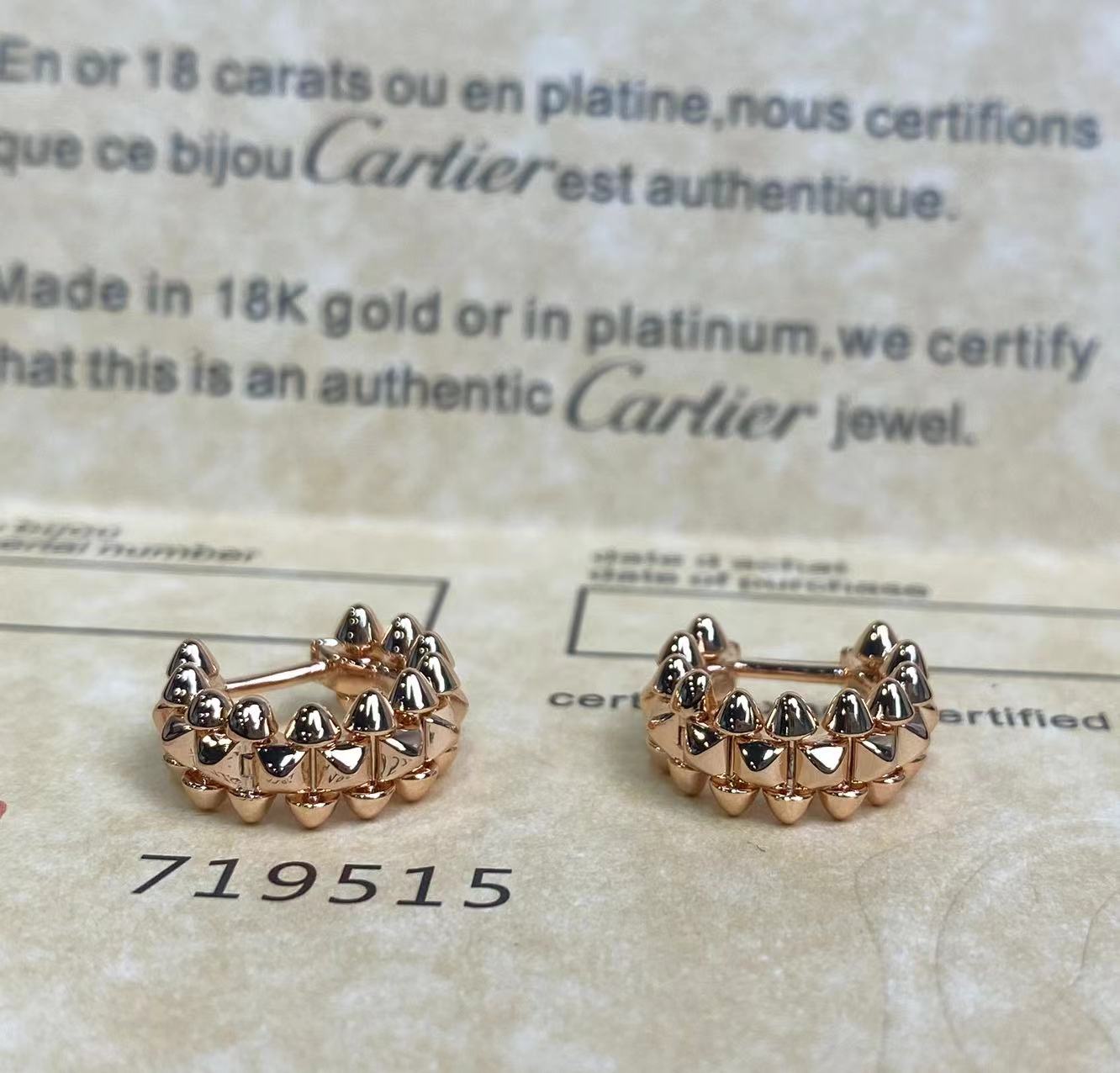 Cartier mini earrings - cnluxepick