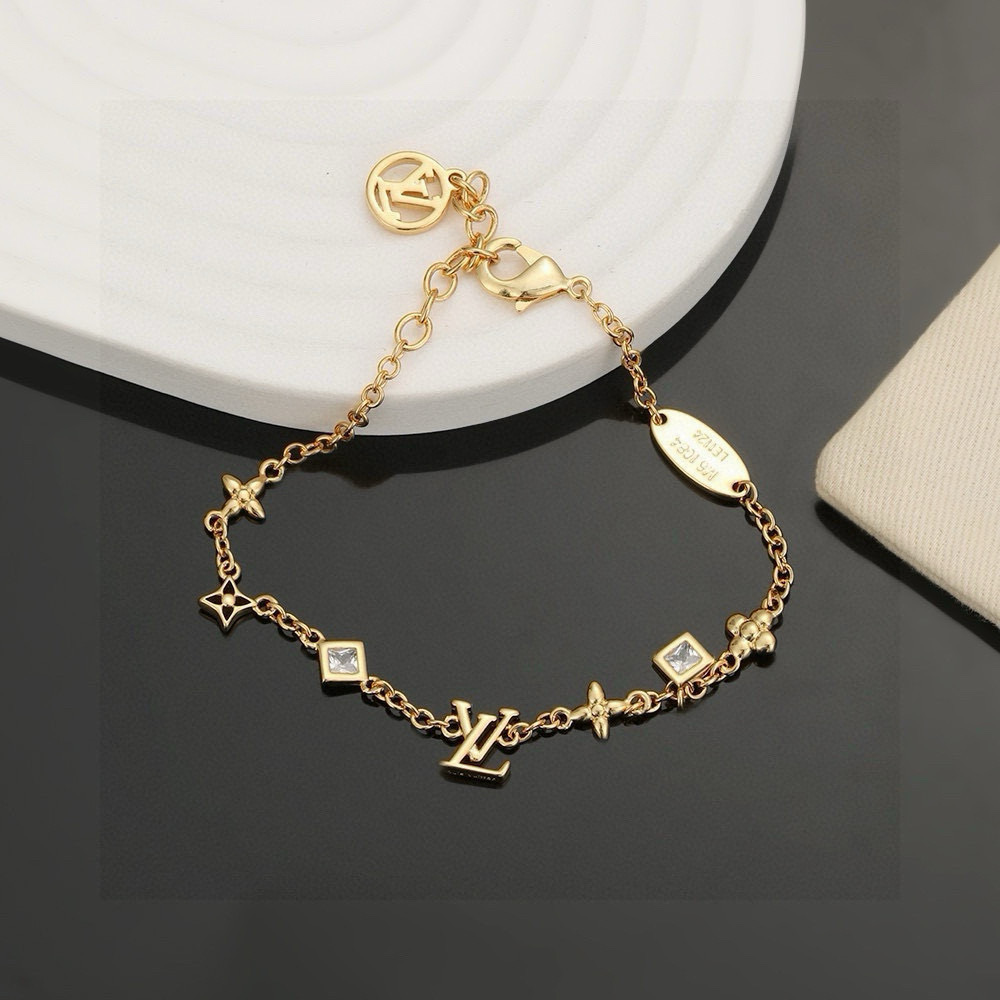 Louis Vuitton Letter Bracelet - cnluxepick